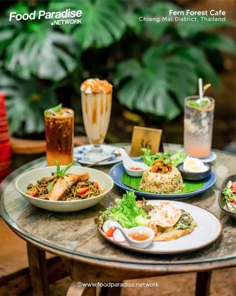CHIANG MAI, THAILAND -Embark on a culinary journey like no other at the enchanting @fernforestca