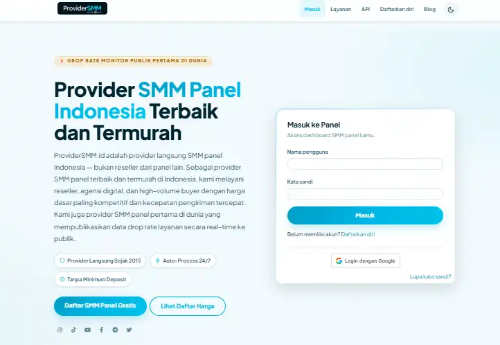 panel SMM termurah di indonesia